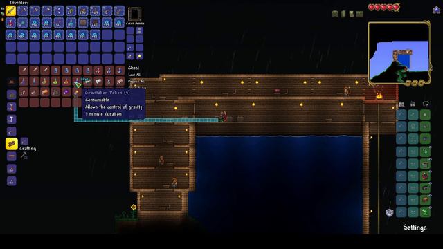 Terraria But I Start with Golden Fishing Rod смотреть онлайн