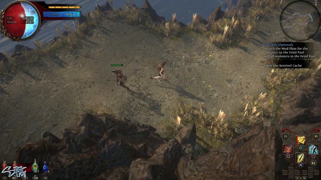 POE  3.18 SSF Sentinel  LazyAF Ep. 1 - Act 1