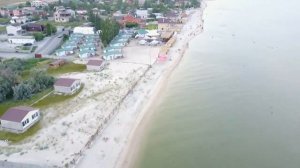 Белосарайская коса. Вечерний полет. Август 2018