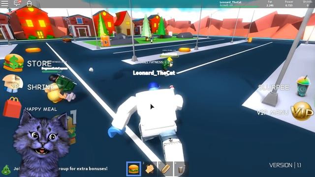 СИМУЛЯТОР ТОЛСТЯКА #3 в РОБЛОКС / ROBLOX SUPER FAT SIMULATOR 2 смотреть онлайн
