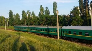 Тепловоз М62-1060 с пассажирским поездом 641 Одесса - Кишинев