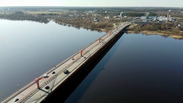 23/03/2020 Рига ,Кенгарагс, Южный мост. Dji mavic mini смотреть онлайн