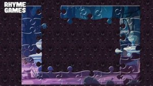 Halloween Haunted Mansion Finger Family Jigsaw Puzzle - Scary Halloween Games and Puzzles for kids