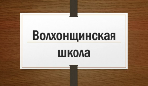 МБОУ МО Плавский район "Волхонщинская СОШ"