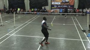 APOLLO JOHN vs GEOFFREY CHERUIYOT VETERAN BADMINTON SINGLES