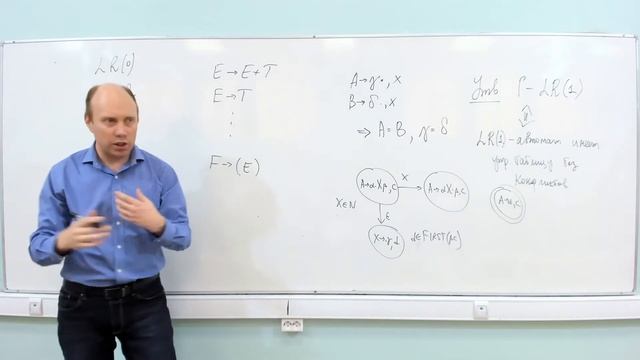 Методы трансляции 3 курс - формальное определение LR(k)-грамматики, LALR, разбор примеров