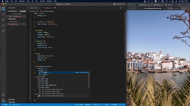 Как сделать слайдер или карусель изображений на HTML CSS и JS смотреть онлайн