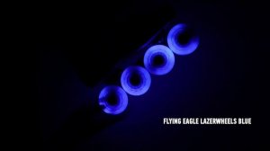Светящиеся колеса для роликов Flying Eagle Lazerwheels, Lazer Sliders и White Fire