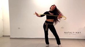 Online Belly Dance with Nataly Hay - Balady Accordion Choreography רקדנית בטן נטלי חי