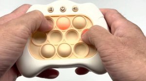 Quick Push Pop-It Game Console Demo Sounds (No Music, No Talking)