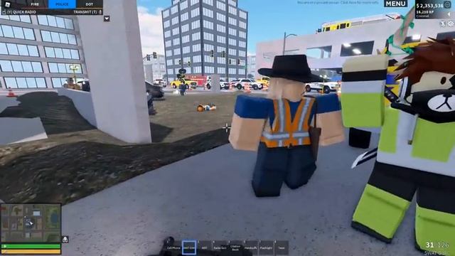 Criminals CRASH into BUILDING SITE! | Liberty County Roleplay (Roblox) смотреть онлайн