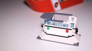 Lego City 60109 Fire Boat Speed Build