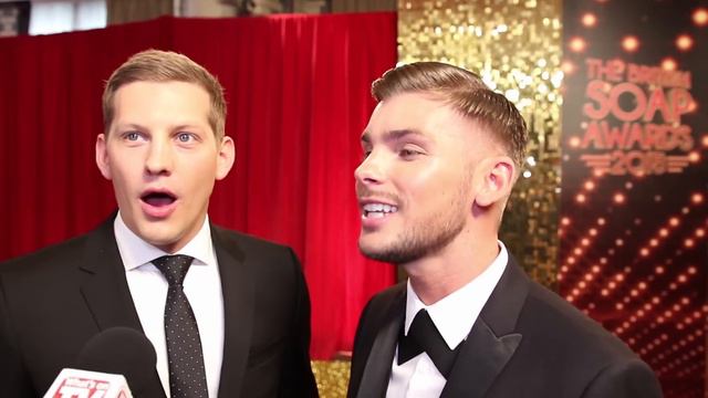 British Soap Awards 2015: James Sutton and Kieron Richardson