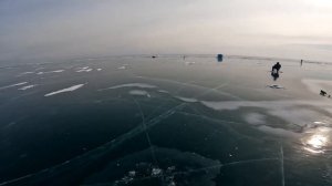 СУДАК. ЗИМНЯЯ РЫБАЛКА КАПЧАГАЙ 5 НАСОСНАЯ