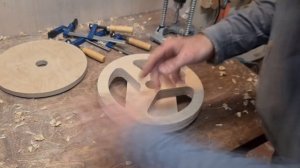 Handmade universal band saw made of wood  p.1