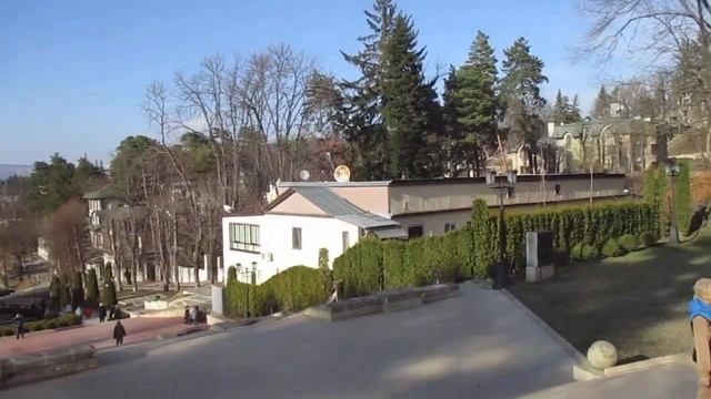 Кисловодск. Каскадная лестница. 7.04.2022 г.