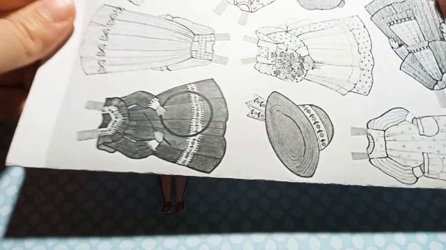 Бумажные куколки! Кукла-Рыжуля! И как нарисовать куклу к готовой одежде с интернета! смотреть онлайн