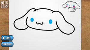 How to draw CINNAMOROLL (SANRIO) step by step, EASY