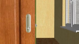 Перегородка из ГКЛ с дверью-купе. Plasterboard partition with sliding door