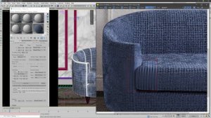 Материал сложной ткани в 3DS max & Corona render.
