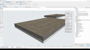 3D разуклонка перекрытий в ArchiCAD