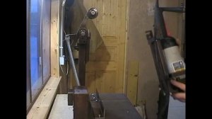 Стойка для "болгарки" с вертикальным маятником. Часть 2.