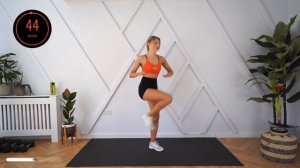 45 MIN NO REPEAT WALKING STEP CARDIO WORKOUT- No Jumping