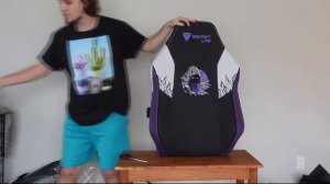 This chair is AMAZING! - Unboxing Fortnite Secretlab Titan Evo chairs!