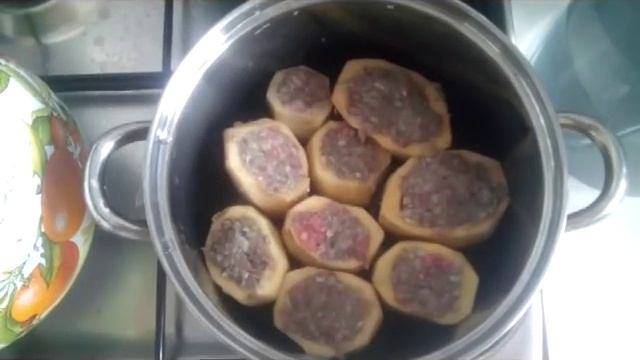 Фаршированный картофель