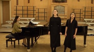 Ф. Мендельсон "Птички" - исп. Татьяна Швед и  Екатерина Абгарян