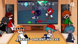 FNF React to Tails Halloween// Friday Night Funkin // FNF Mod // Sonic.EXE //