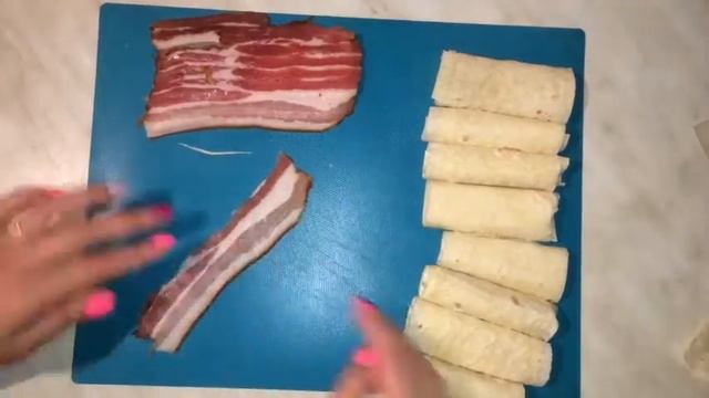 Закуска из лаваша и сыра