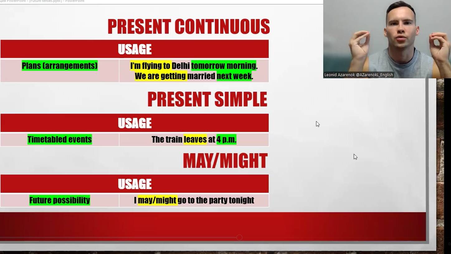 Future Tenses