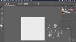 Как создать бесшовный паттерн в Adobe Illustrator. Как сохранить один слот, изменить масштаб