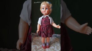 паричковая Кукла СССР Лена. 8 марта.  художник Борисова.