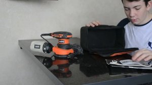 Обзор и тест шлифовальной машинки AEG EX 125 ES