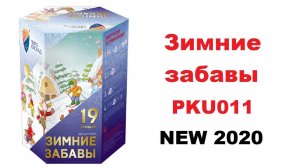 Зимние забавы PKU011 салют NEW 2020