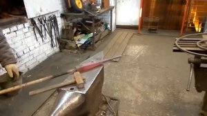 кованая пешня для рыбалки