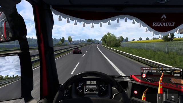 Euro Truck Simulator 2 - Feldbinder Trailers DLC ( Епизод 12 ).