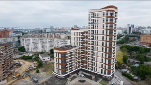 Квартал "Беринг" в Новосибирске - Ход строительства Июнь 2023