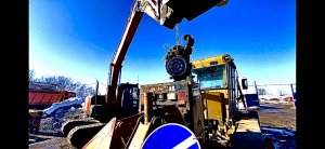 Тракторист Михалыч. Сняли двигатель с Автогрейдера