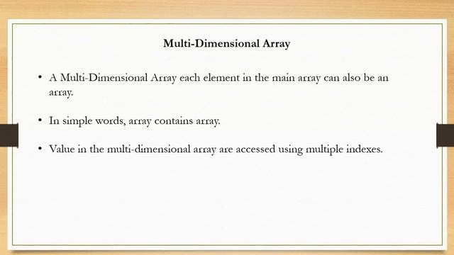 9 | What is an Array? | Types of Array in PHP