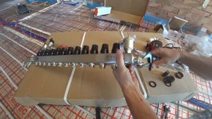 Насосная группа Tim JH-1036. Нюансы!!! Как собрать узел (гребенку, коллектор) теплого пола. ВАЖНО