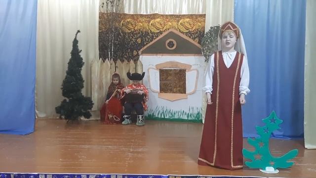 Поздравления юных артистов самодеятельной студии театра ЭТЮД Новогодний хоровод
