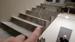 Как сделать подсветку на лестнице из бетона