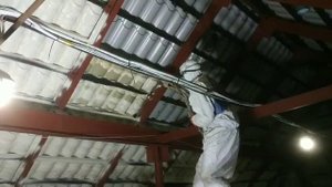 Напыление жесткого пенополиуретана