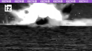 Катер ВСУ эпично разлетается на воде: боевые модули «Бережок» - в деле