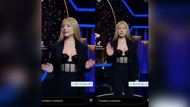 Тина Кароль в полупрозрачном корсете не постеснялась станцевать за кулисами