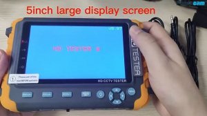 Тестер видеонаблюдения IV8W, монитор для камеры 8 Мп, AHD, TVI, CVI, CVBS, тестирование RS485 обзор