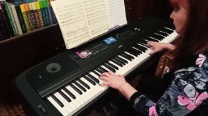 Красная роза (Р. Бродский) на YAMAHA DGX-670